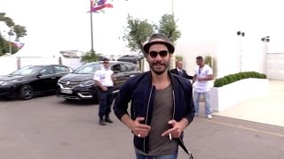 EXCLUSIVE Isabella Rossellini and Tahar Rahim come out of Agora by the Palais in Cannes [upl. by Funch]