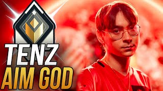 IS TENZ HUMAN  BEST OF AIM GOD TENZ  VALORANT HIGHLIGHTS [upl. by Beisel]