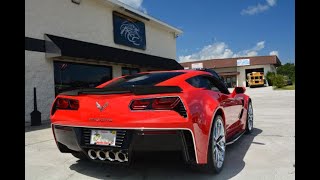 C7 Corvette Rear Valance Trim Install [upl. by Shifrah]