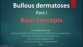 Bullous Dermatoses part 1 [upl. by Craner]