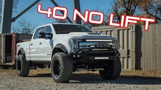 40s No LIft Custom Ford F250 Super Duty RAD Rides [upl. by Aniez]