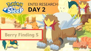 2nd ENTEI BEFRIENDED BFS  Pokémon Sleep Research [upl. by Ameerahs]