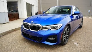 2019 BMW 330i M Sport Review  Start Up Revs Walk Around and Test Drive [upl. by Ellehsyt]