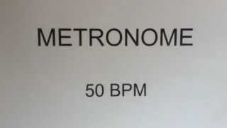 METRONOME 50 BPM [upl. by Amer]