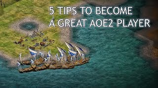 5 TIPS TO BECOME A BETTER AOE 2 PLAYER [upl. by Yerxa140]