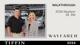 Tiffin Talks  2024 Class C Wayfarer 25 RW Walkthrough [upl. by Pennebaker983]