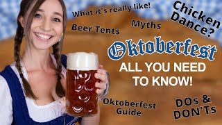 OKTOBERFEST explained by a Munich Native Everything you need to know  Feli from Germany [upl. by Gile79]