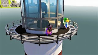 NUEVOS TRAJES Y MAPA  GANG BEASTS  WILLY VS FARGAN VS VEGETTA [upl. by Erdnaet]