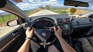 Volkswagen Golf V 19 TDI 105Hp  POV Test Drive [upl. by Ulrikaumeko]