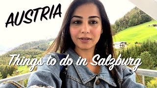 BACKPACKERS TO DO THINGS IN SALZBURG AUSTRIA  EUROPE VLOGS  SIMMY GORAYA [upl. by Reibaj149]