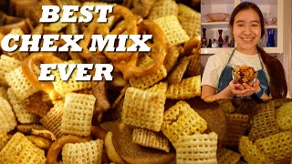 Super Yummy Homemade Chex Mix Official Chex Mix recipe [upl. by Worth976]