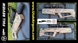 Airmaks Arms CAIMAN X Full Review Regulated Bullpup PCP Rifle w CZ Barrel [upl. by Florentia616]