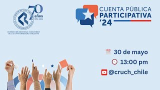 Cuenta Pública Consejo de Rectoras y Rectores de las Universidades Chilenas 20232024 [upl. by Akenom]