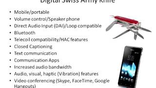 WEBINAR A Smartphone Is a Hearing Assistive Technology [upl. by Adnahcal]