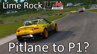 Pitlane to P1  LFM Lime Rock [upl. by Bordiuk]