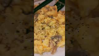 Eggs w Cheese Onions amp Mushrooms 😋 [upl. by Bruis]