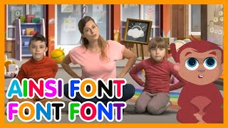 Ainsi font font font  Les Amis de Boubi Comptines pour enfants [upl. by Okorih]