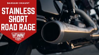 Go SHORTY Bassani Xhaust Short Stainless Road Rage [upl. by Yorgen]