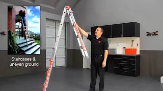 Little Giant® Ladder 4 x 3 Rung Demo [upl. by Phelan]