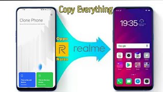 Transfer AppsPhotosVideos Contracts Offline  Realme Oppo Clone Phone [upl. by Dolhenty]