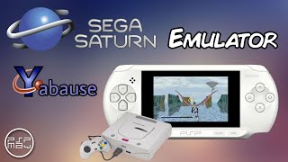 New Sega Saturn emulator Yabause for PSP  2021 [upl. by Osric]