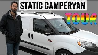 Static Campervan tour Insanely Detailed Edition [upl. by Betz216]