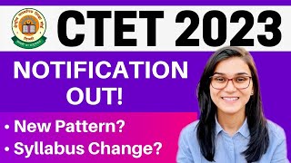 CTET July 2023 Notification Out  Registrations Start Syllabus How to Apply by Himanshi Singh [upl. by Katerine]