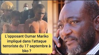 Oumar Mariko impliqué dans l’attaque terroriste contre l’école de la gendarmerie selon la Guêpe [upl. by Cherry]