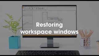 2020 Design Tip Restoring workspace windows [upl. by Card438]