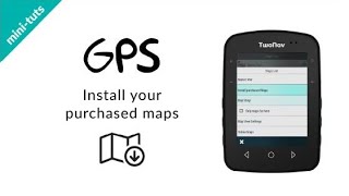 minituts GPSApp TwoNav Instala tus mapas por WiFi [upl. by Tormoria]