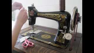 Franklin Treadle Sewing Machine [upl. by Htes]