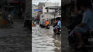 Typhoon Yagi hit the Manila Philippines causing flooding and landslides in some areas [upl. by Cone958]