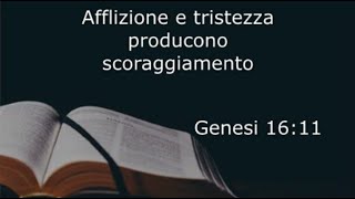 Culto ADI Afflizione e tristezza producono scoraggiamento  Genesi 1611 Supporto LIS [upl. by Luapnaes]