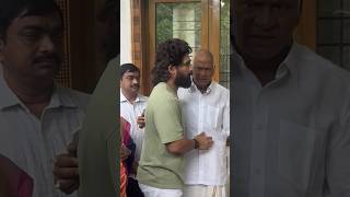 Alluarjun Consoles RajendraPrasad on the demise of his daughter [upl. by Yrrek122]