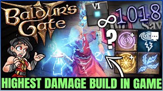 Baldurs Gate 3  GAME BREAKING LIGHTNING GOD  Best Sorcerer Cleric Build Guide amp OP Multiclass [upl. by Emelia]