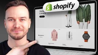 Shopify Website Design Tutorial 2024  Step by Step [upl. by Salakcin]