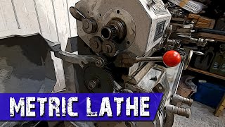 Metric conversion on my Boxford AUD lathe [upl. by Michell]