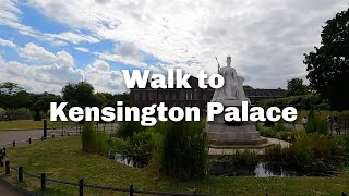 2024 Walk from Marriott Kensington to Kensington Palace [upl. by Ozan]