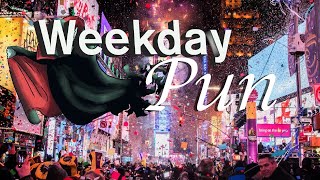 Weekday Pun Times Square [upl. by Anelaj]