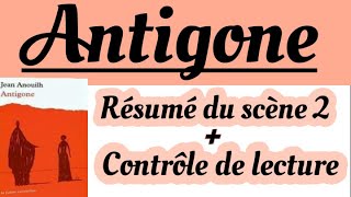 Antigonerégional français 1 bacAntigone et la NourriceRésumé de la scène 2contrôle de lecture [upl. by Nayd]