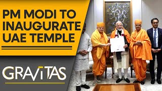 Gravitas PM Modi to inaugurate BAPS Hindu Temple in Abu Dhabi  WION [upl. by Zaria833]