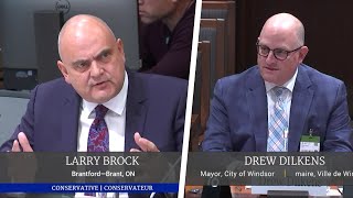 Windsor Mayor proves that PM Trudeaus rhetoric re Freedom Convoy was counterproductive  MP Brock [upl. by Llennehc]