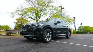 2024 BMW X3 JET BLACK [upl. by Enoed688]