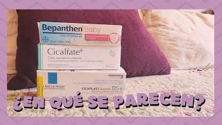 RESEÑA CICALFATE  de AVENE vs CICAPLAST B5 La Roche Posay y BEPANTHEN babyregeneradora [upl. by Caprice]