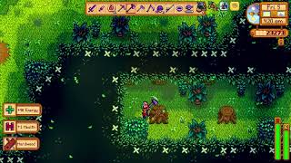 Does Shaving enchantment on Axe give you more Hardwood   Stardew Valley 16 [upl. by Nylirem]