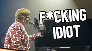 Elton John gets angry to the Monitor Guy  Paris 2022 [upl. by Eliezer]