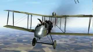 Rise of Flight D H 2 vs Albatros D II [upl. by Ateiluj678]