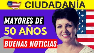 2024  Examen de ciudadanía americana INFORMACIÓN IMPORTANTE para personas de 50 años o más [upl. by Cressi]