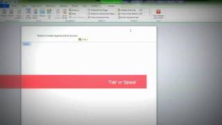 Microsoft Word 2010 Add Header with Page Number [upl. by Matthia977]