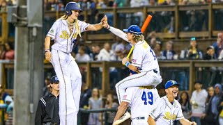 Stilts First WalkOff of 2024  The Savannah Bananas [upl. by Nived473]